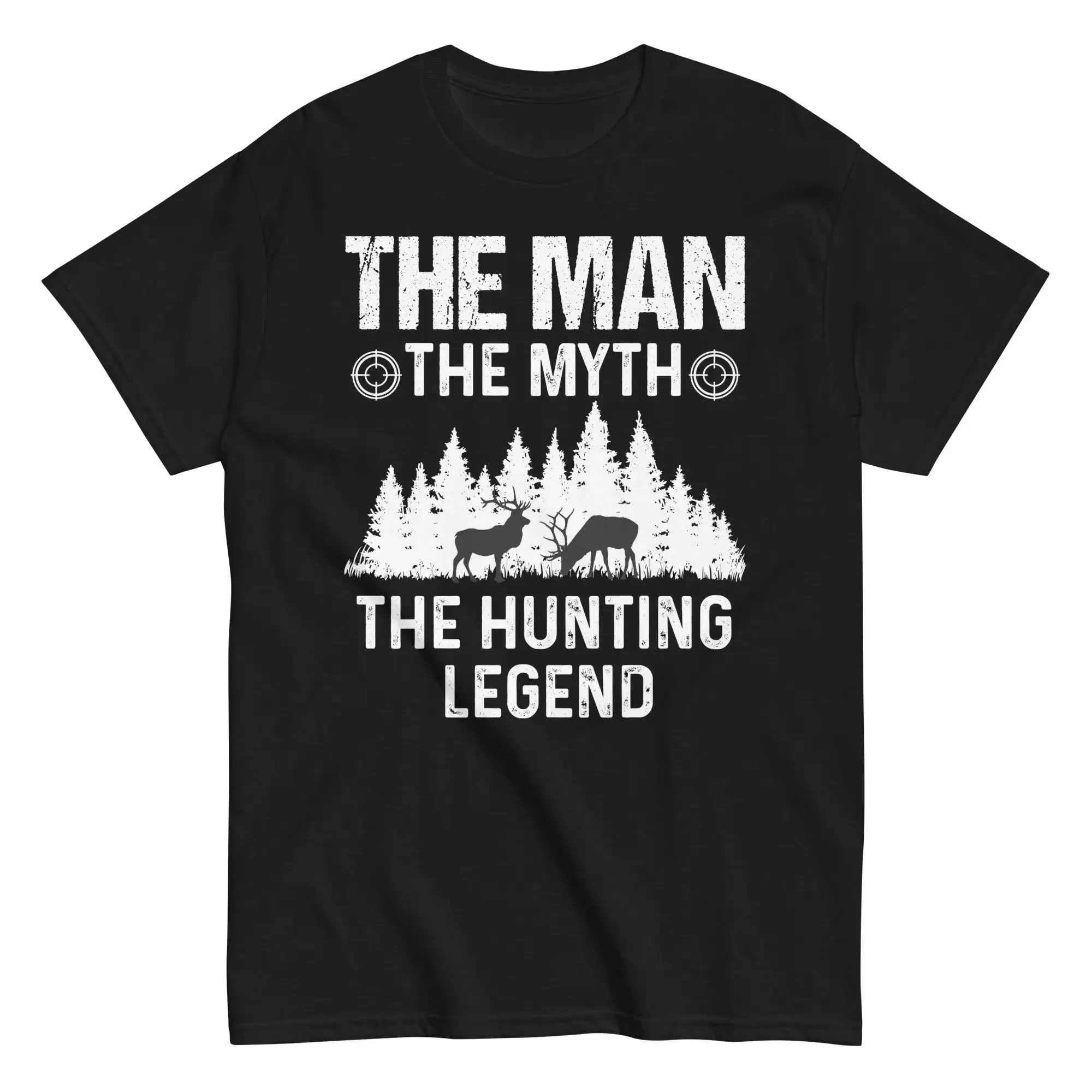 Wildman Hunting & Outdoor Photos - Avcılar için Avcılık Efsanesi Tişörtü Geyik