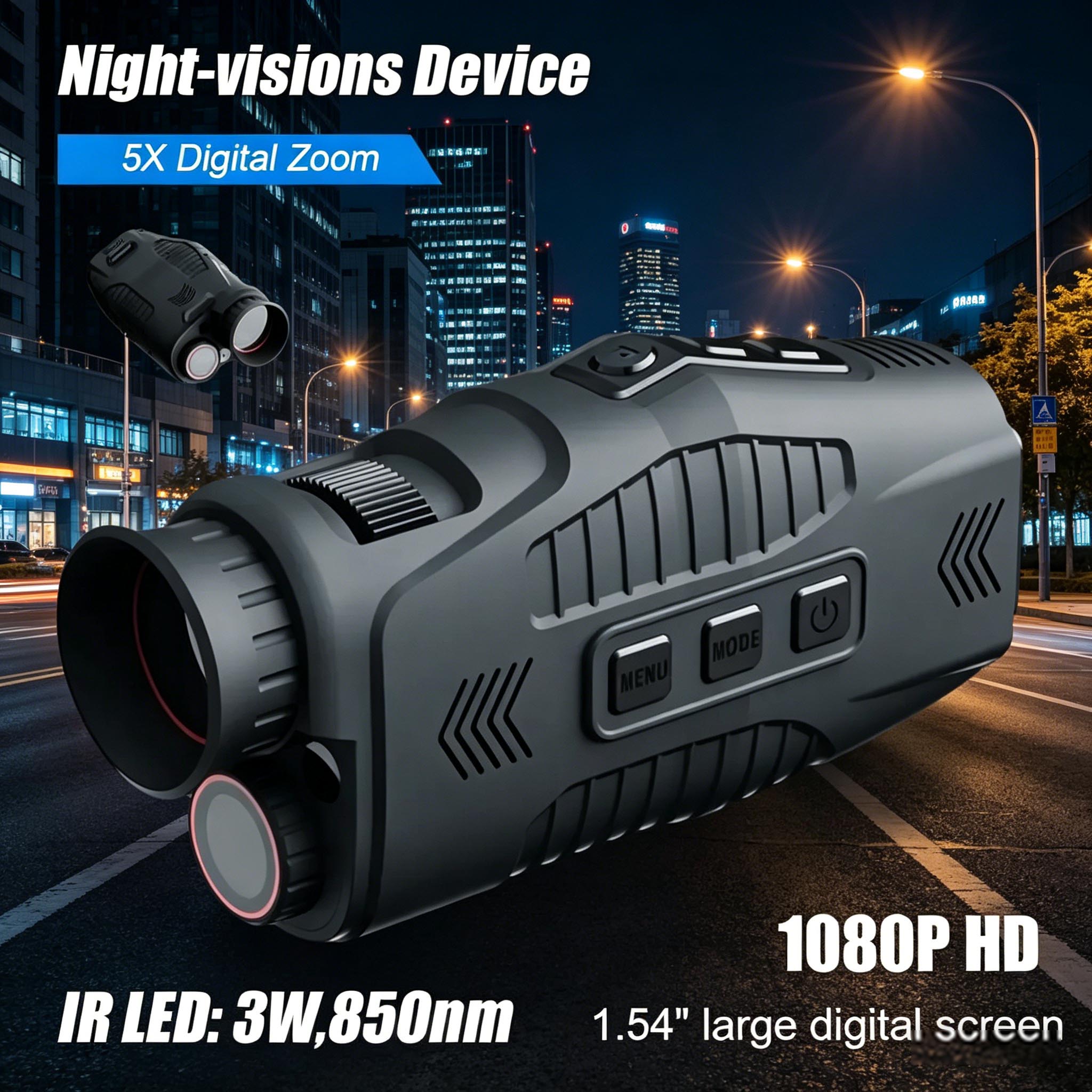 Hunting Outdoor Day - R11 1080P Monoküler Kızılötesi Gece Görüş