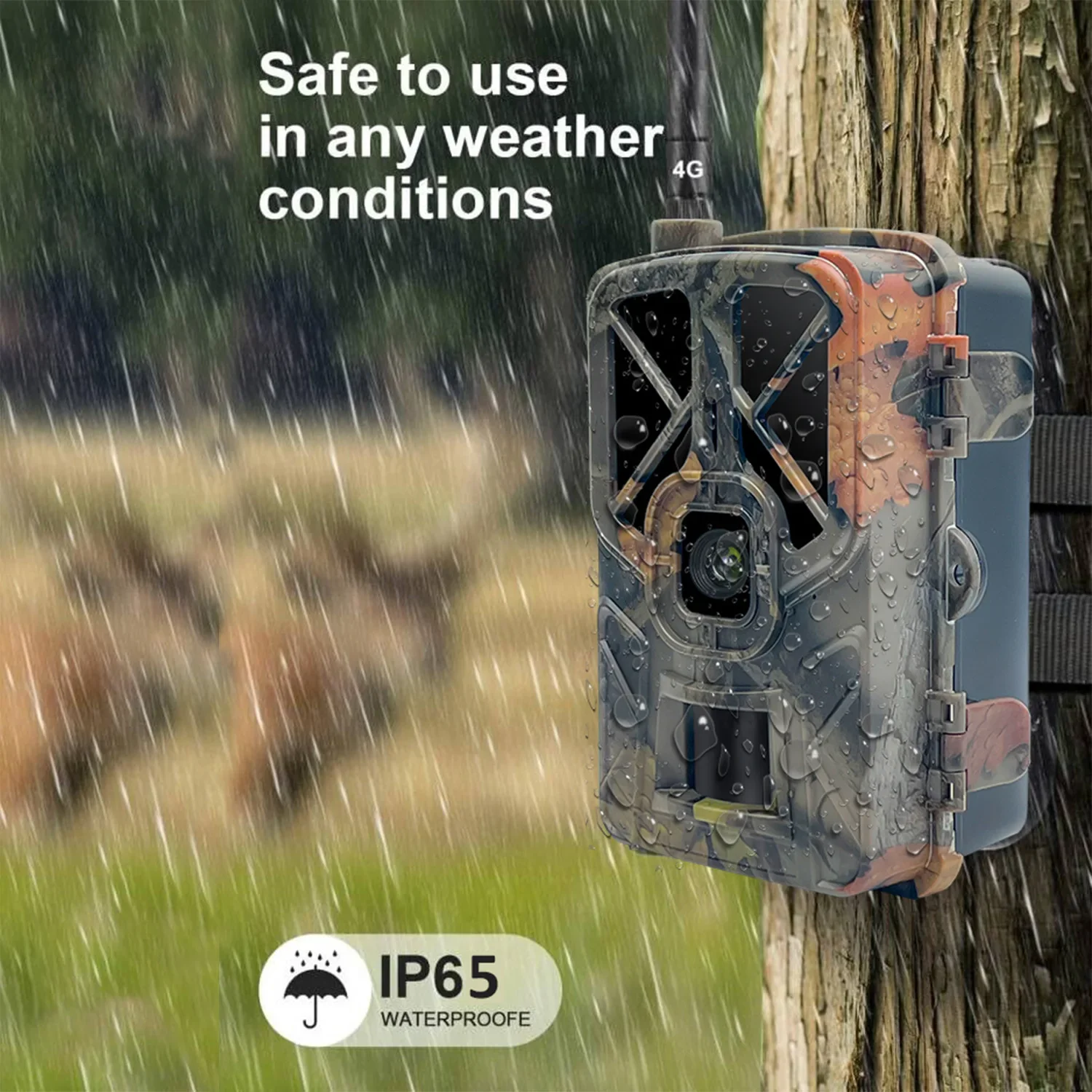 Outdoor Hunting Camera Wireless - HC-935Pro 2K Açık Yaban Hayatı İzcilik