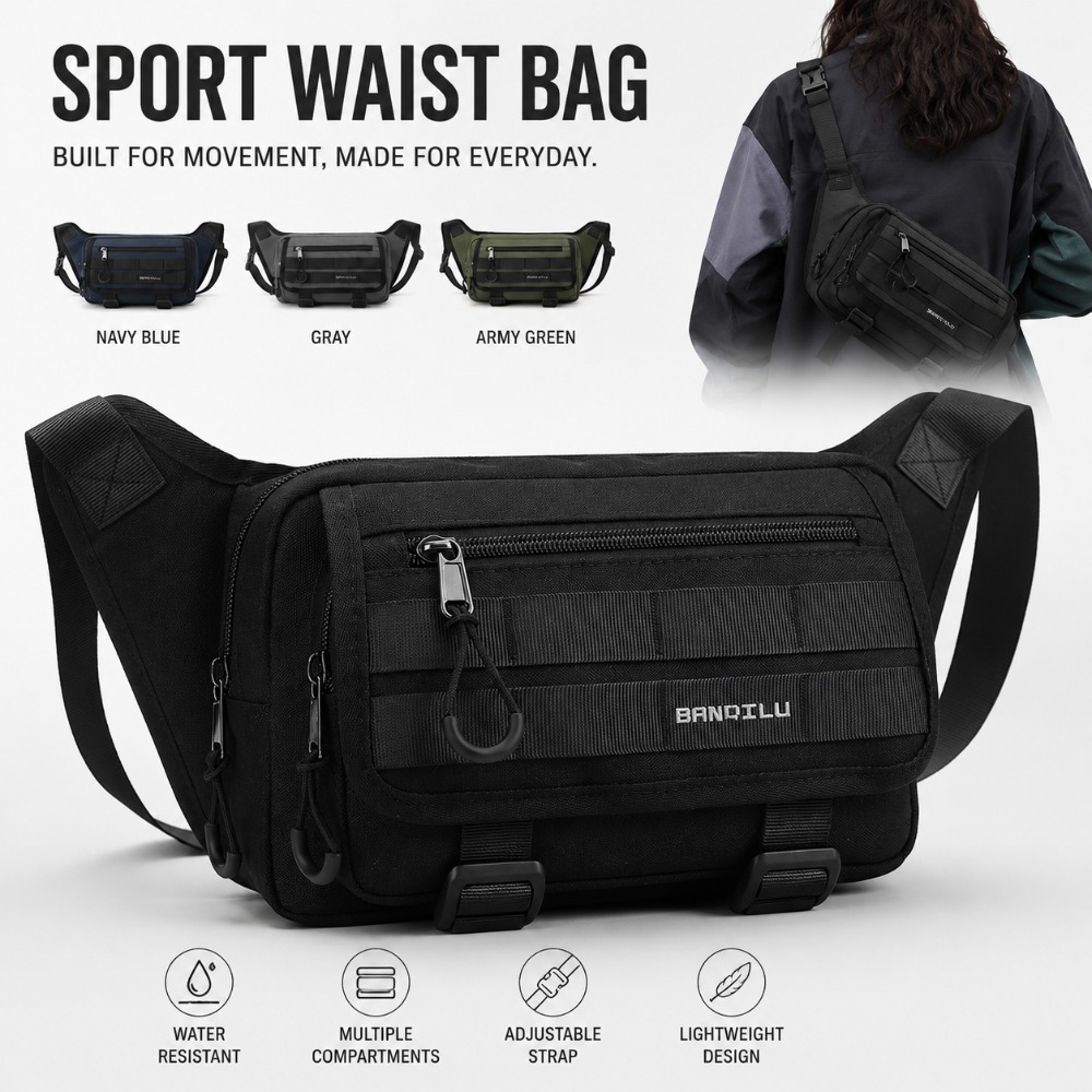 Outdoor Hunting Packs - Açık Hava Sporları Erkek Bel Çantası
