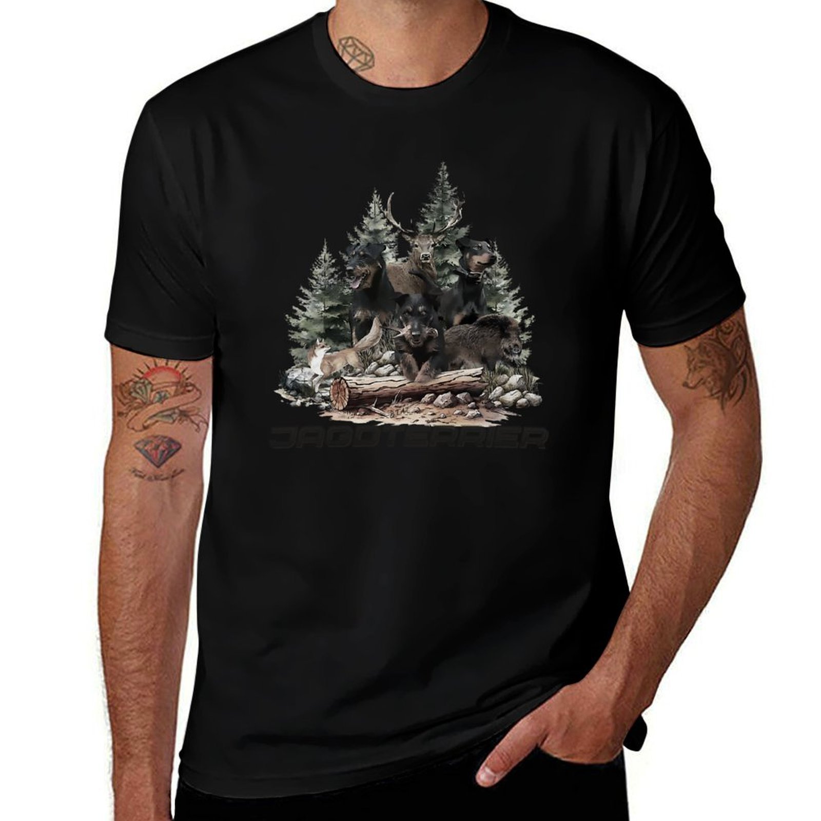 Wildman Hunting & Outdoor Photos - Alman Av Terrieri, vahşi doğada avcıların