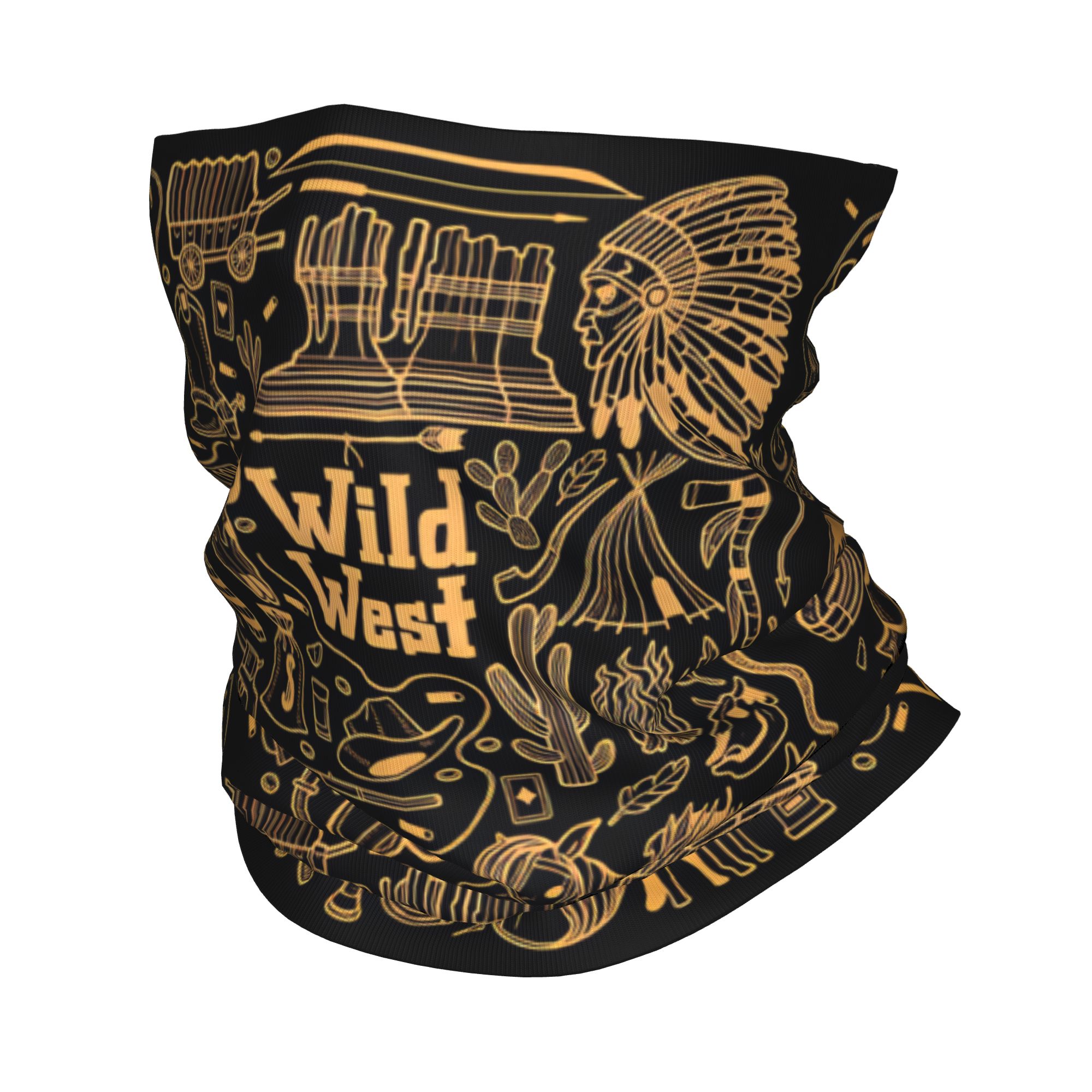 Wildman Hunting & Outdoor Photos - Açık Hava Sporları Balaclava Vahşi Batı