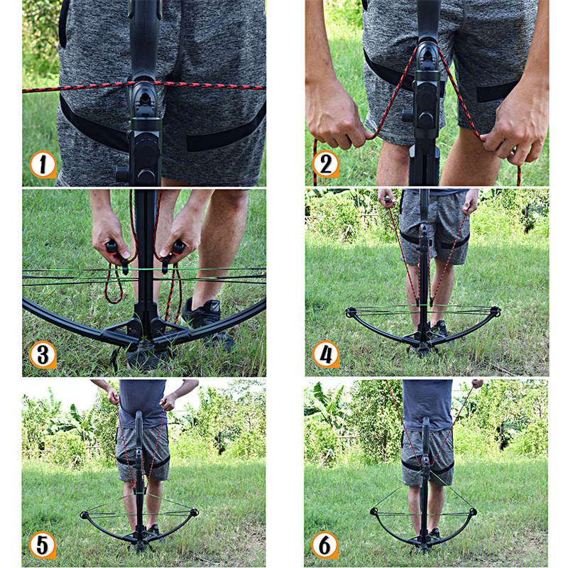 Is Hunting Outdoor Recreation - Dayanıklı Çift Saplı Arbalet Çekme Aleti