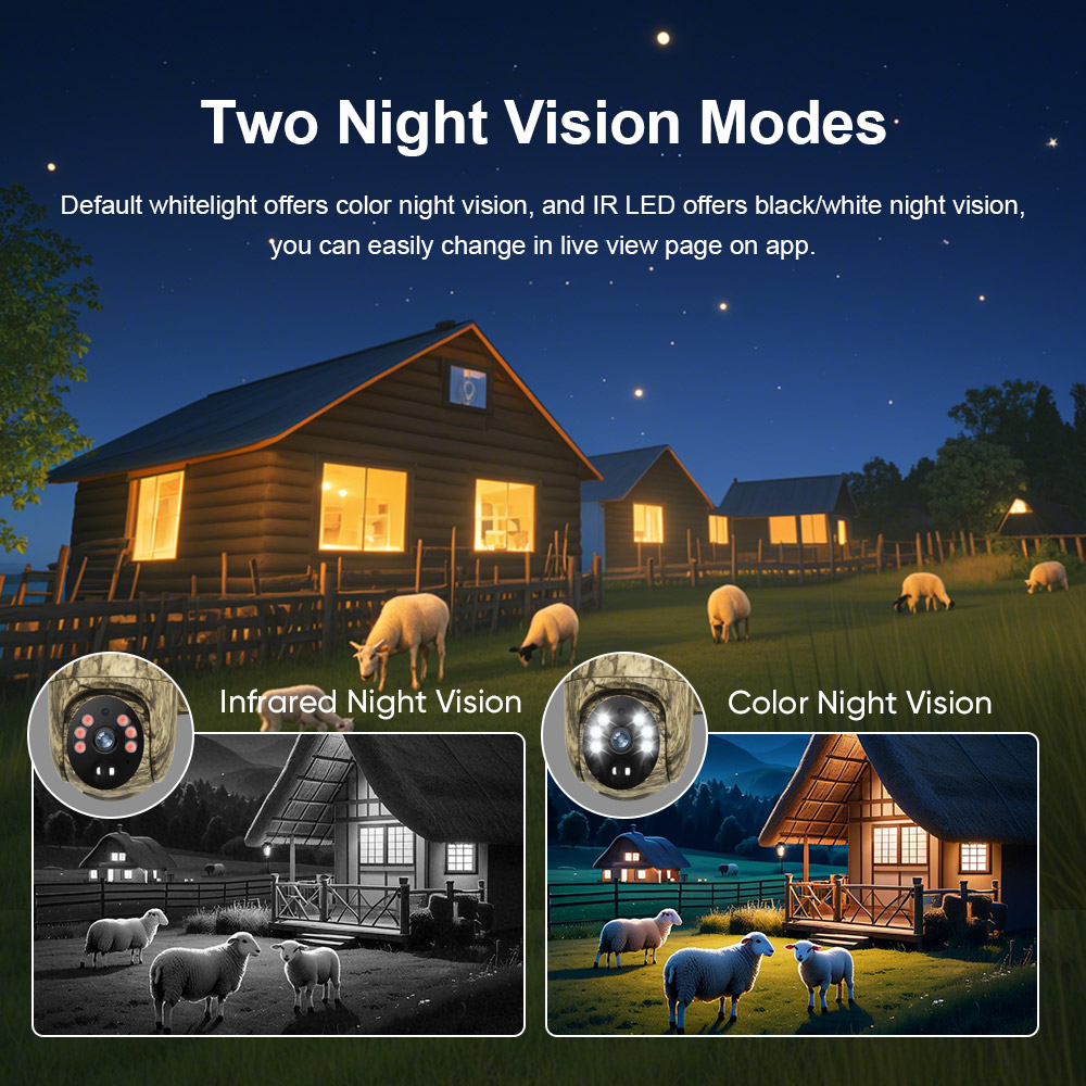 LS vizyon 2K güneş güvenlik ka - Outdoor Hunting Camera Wireless incelemesi ve fiyatı