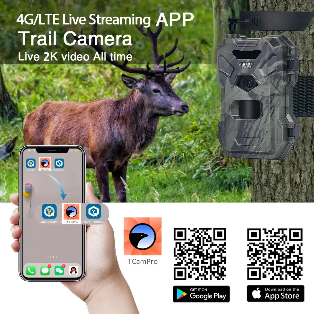 HC-880Pro 4G 30MP HD 2K Gece G - Outdoor Hunting Camera Wireless incelemesi ve fiyatı
