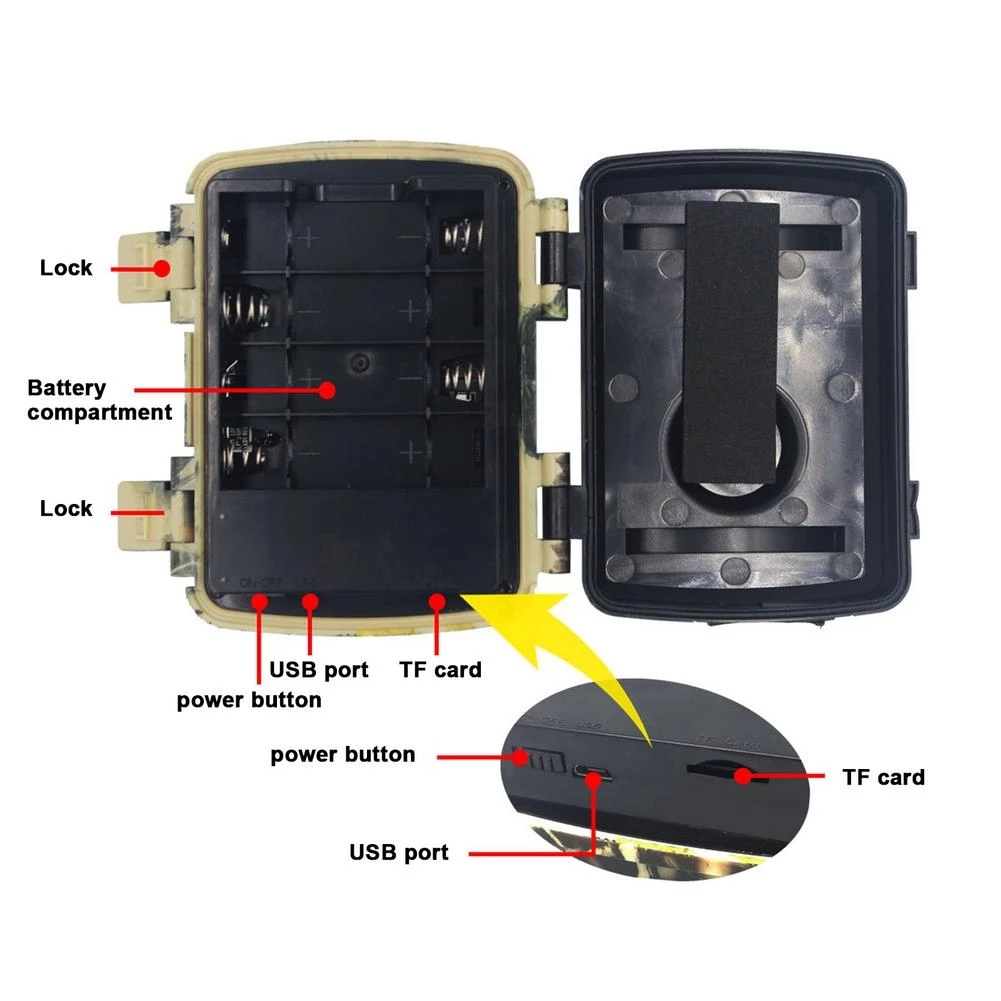 Mini Trail Avcılık Kamera PIR  - Outdoor Hunting Camera Wireless incelemesi ve fiyatı