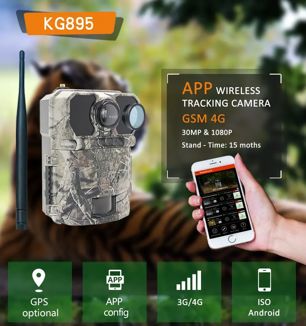 4G Avlanma İzleme Kamerası 30M - Outdoor Hunting Camera Wireless incelemesi ve fiyatı