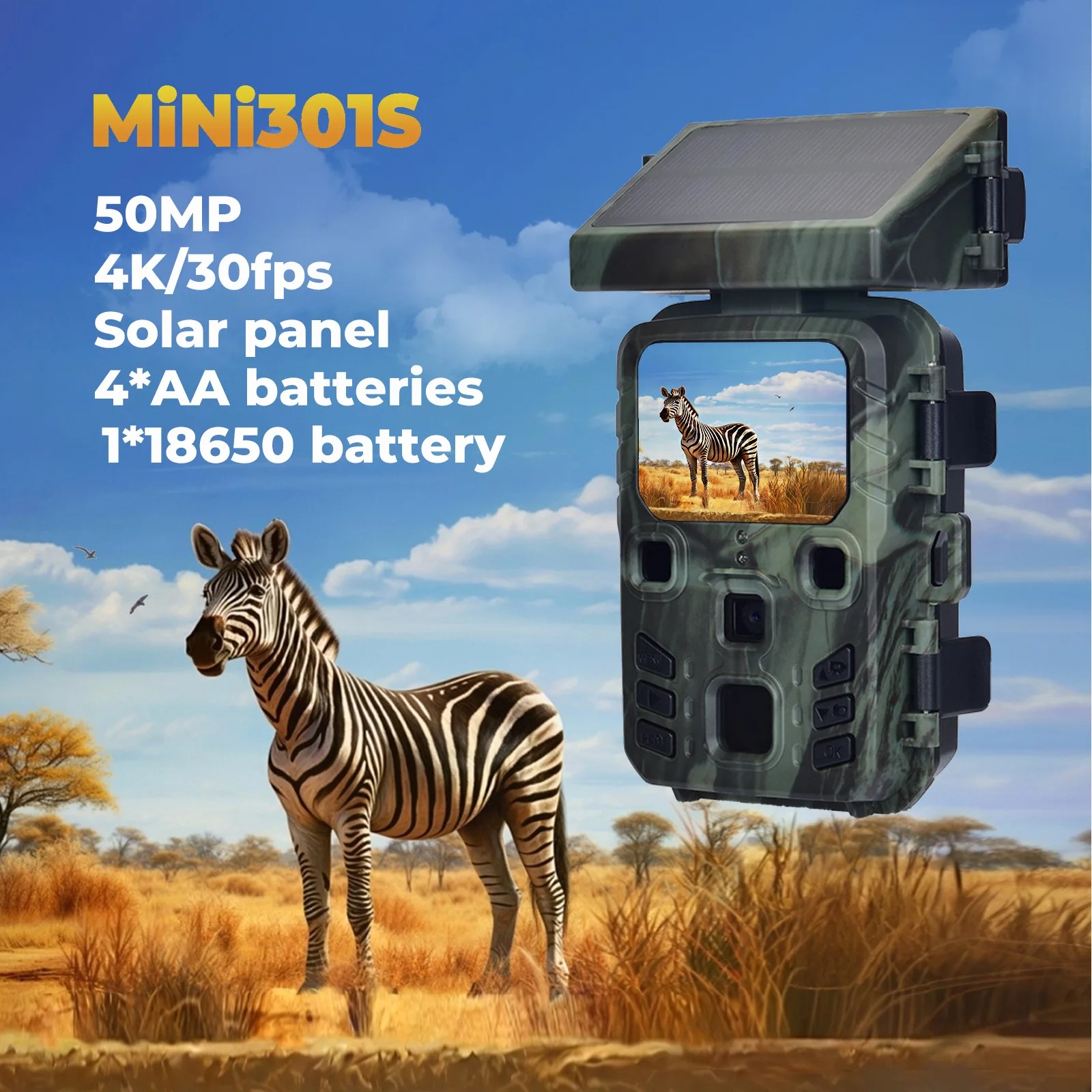 4K Kablosuz Takip Kamerası 50M - Outdoor Hunting Camera Wireless incelemesi ve fiyatı